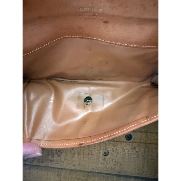 Céline Monogram Long Bi-Fold Brown Wallet - Picture 9 of 10